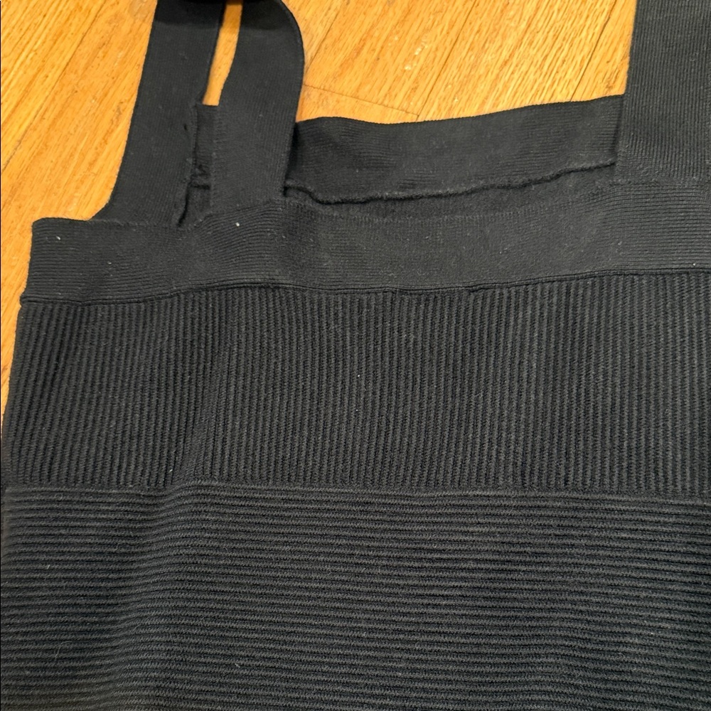Abercrombie & Fitch Black Ribbed Tank Top - Picture 4 of 5